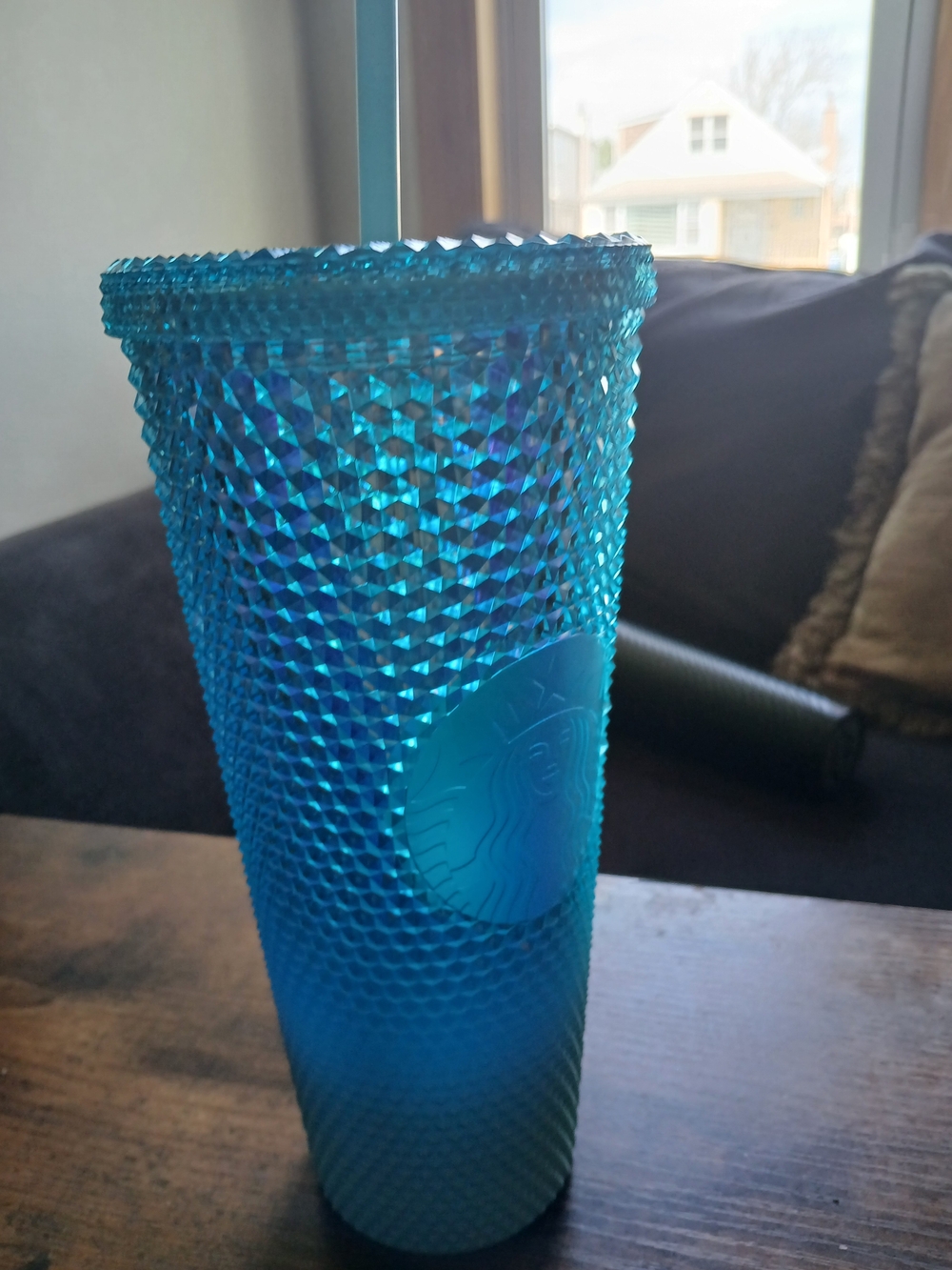 Starbucks Blue Studded Cold Cup Tumbler